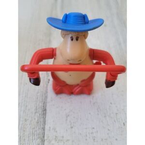 2005 jump rope cow toy figure